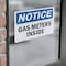 Signmission Gas Meters Inside, 10 in W x Rectangle, Vinyl Decal OS-2PACK-NS-D-710-L-15741 - alternate 5